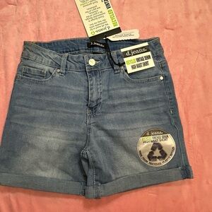 D. Jeans Women's Denim High Waist Shorts